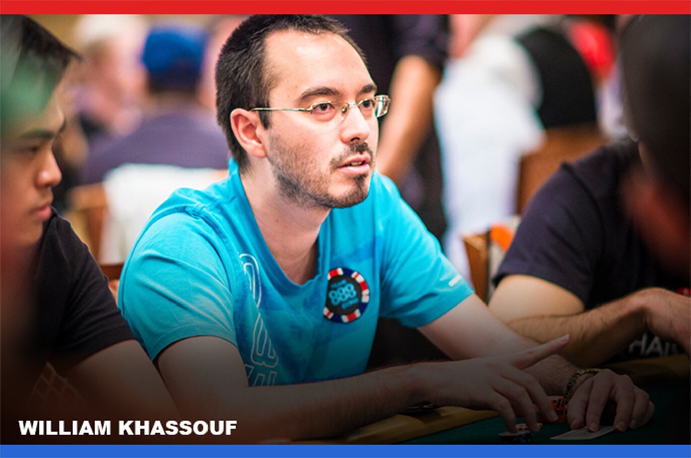 William Khassouf playing poker