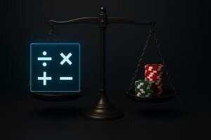 Balanced equations and poker chips