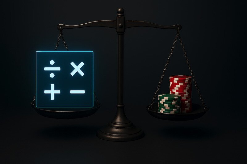 Balanced equations and poker chips