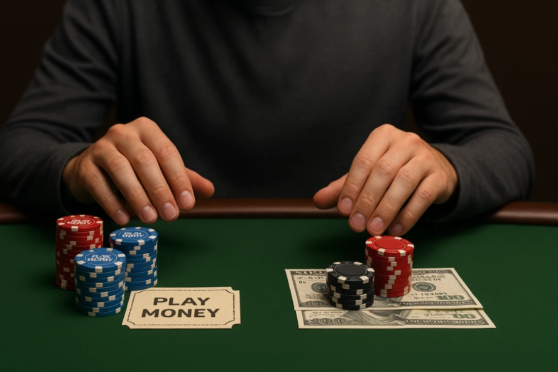 When to Graduate from Freerolls to Real Money Games