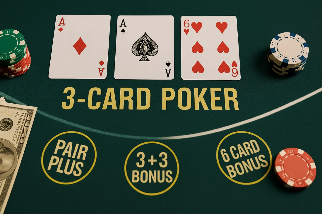 3 Card Poker Side Bets
