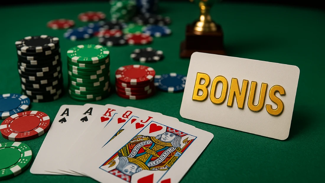 poker tournament bonuses