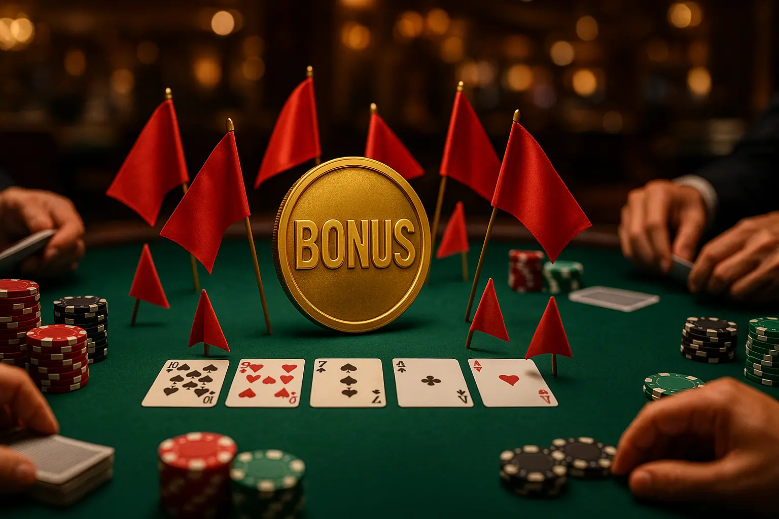 too good to be true poker bonus red flags