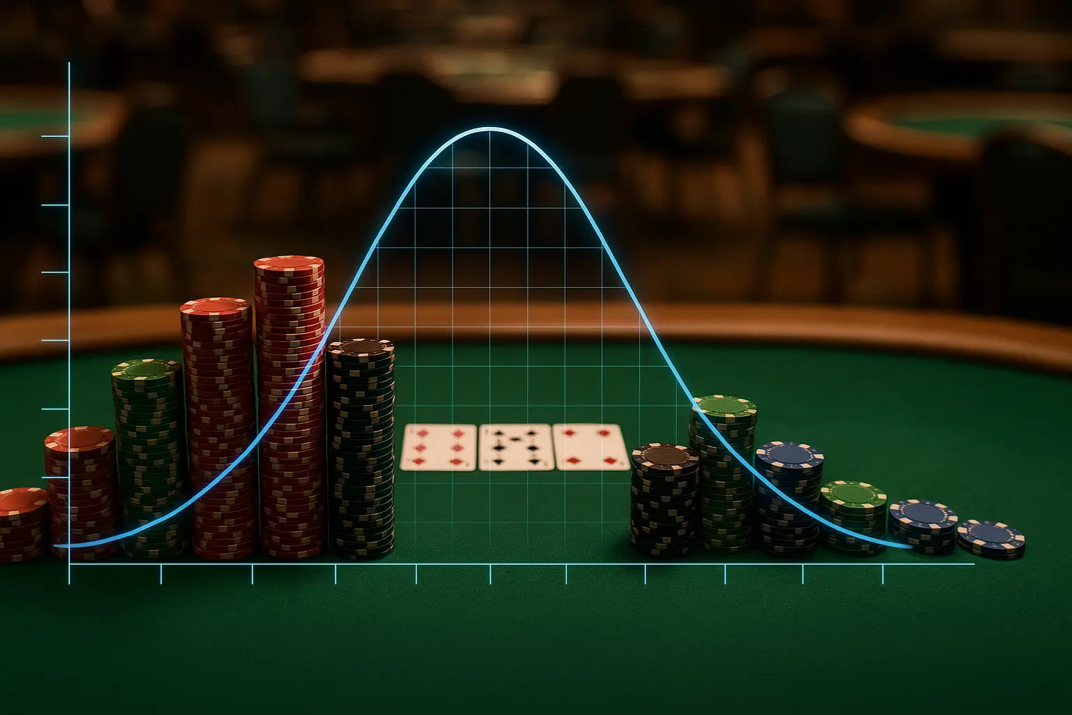 poker tournament variance