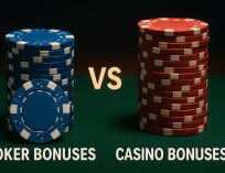 poker bonus vs. casino bonus