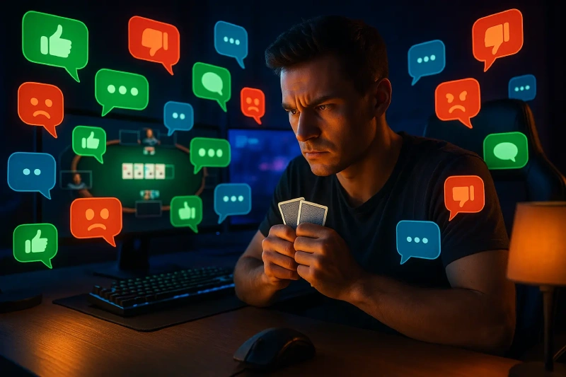 How to use chat for poker tournaments. Do's and don'ts