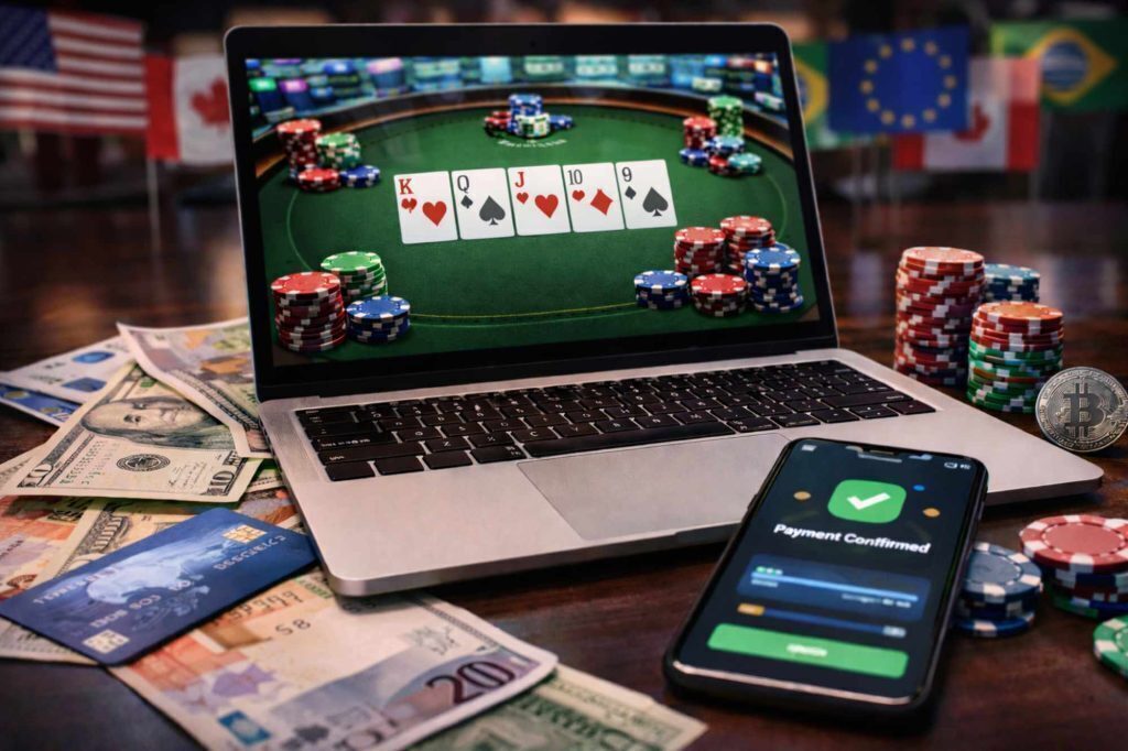 international online poker payment options