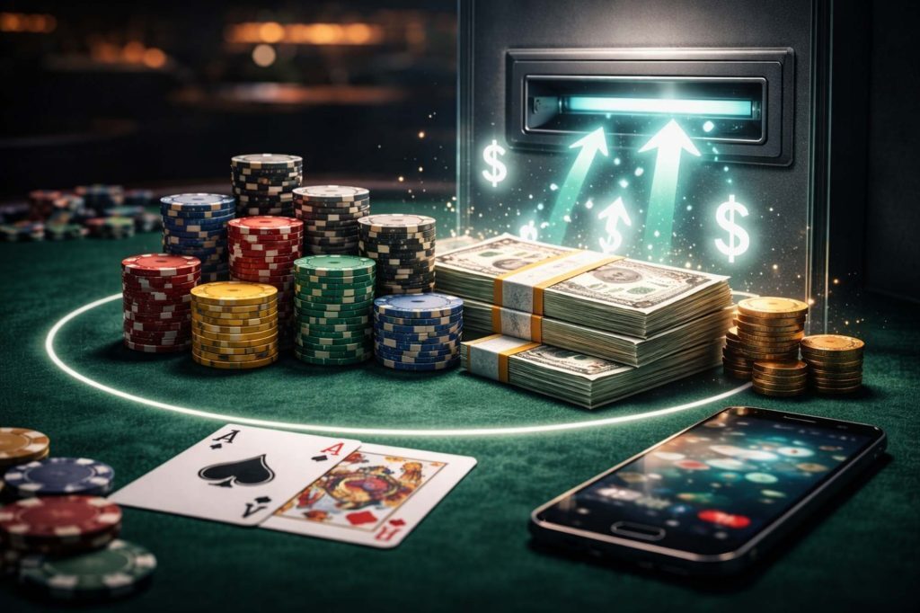 online poker withdrawal limits