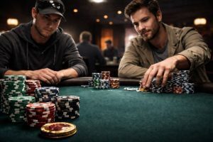 holdem players trying badugi