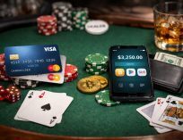 Comparison of e-wallets vs credit cards for online poker showing differences in deposit speed, withdrawal time, fees, privacy, and setup.