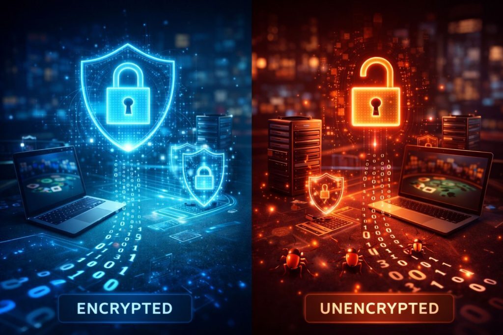encrypted vs unencrypted_ssl poker