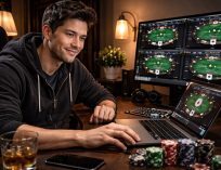 Online Poker Player