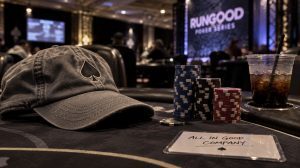 Poker chips and tournament table representing Joseph Ferguson’s 2026 RGPS Joplin Main Event win.